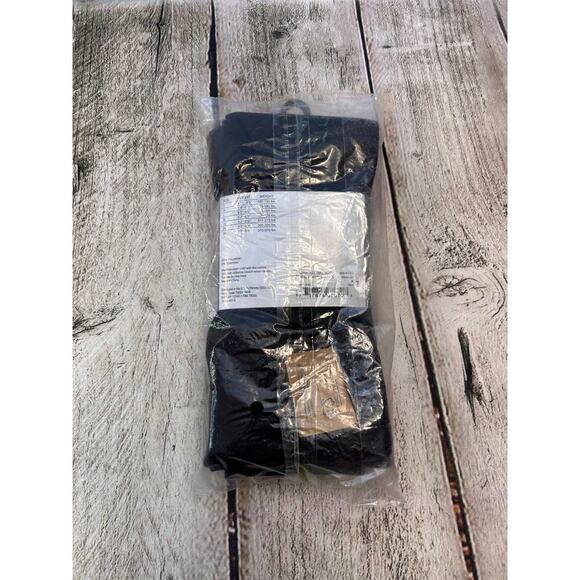 MIXIT Women’s Black Fleece-Lined Footless Tights / Size: Medium - Picture 4 of 6